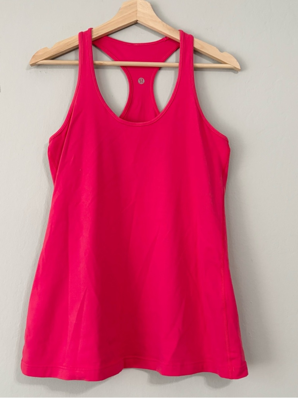 Lululemon Hot Pink Racerback Athletic Tank Top